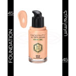 Facefinity All Day Liquid Foundation 3 In 1 Warm Almond 45